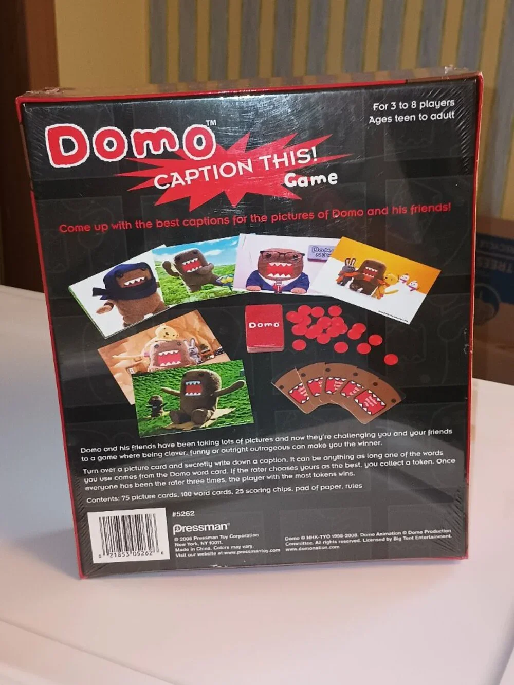 NEW Domo Caption This Game